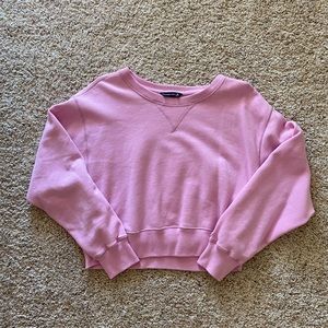 Abercrombie and Fitch cropped sweatshirt
